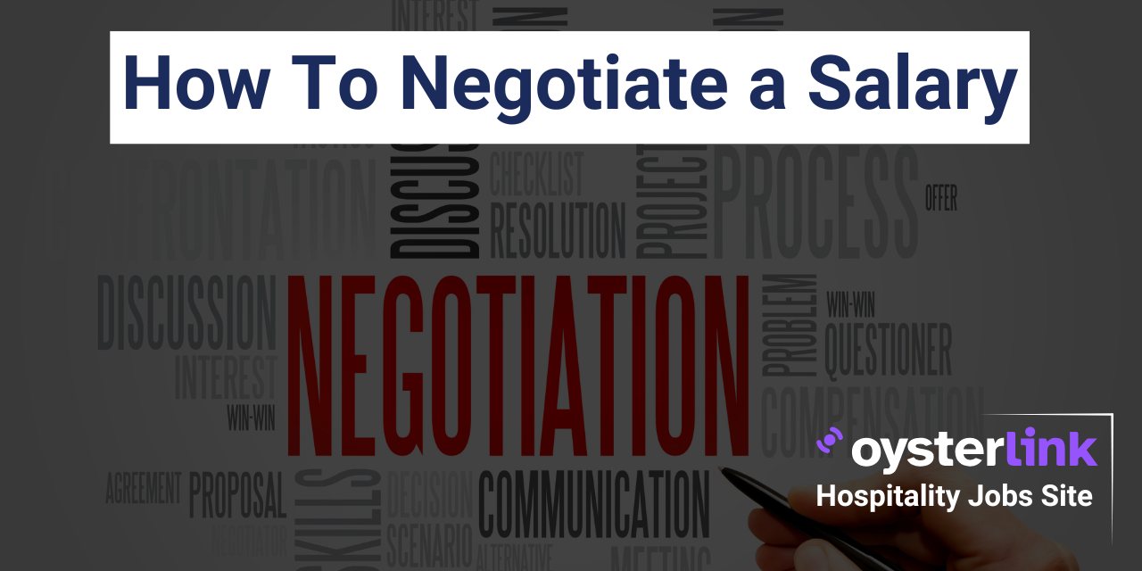 How to negotiate a salary